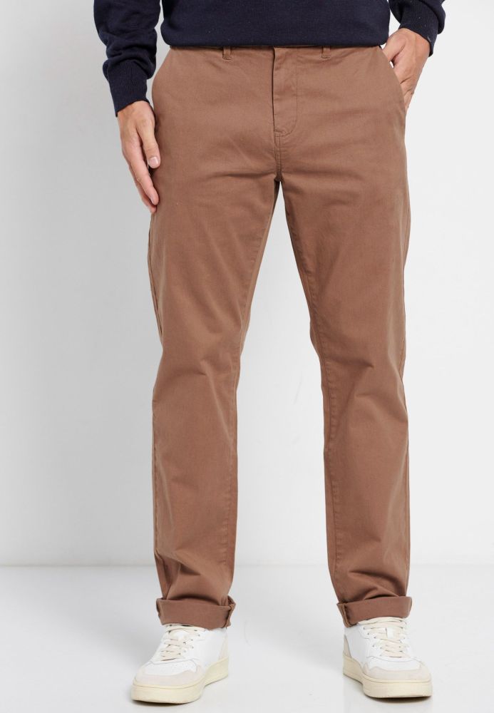 Straight fit chino παντελόνι