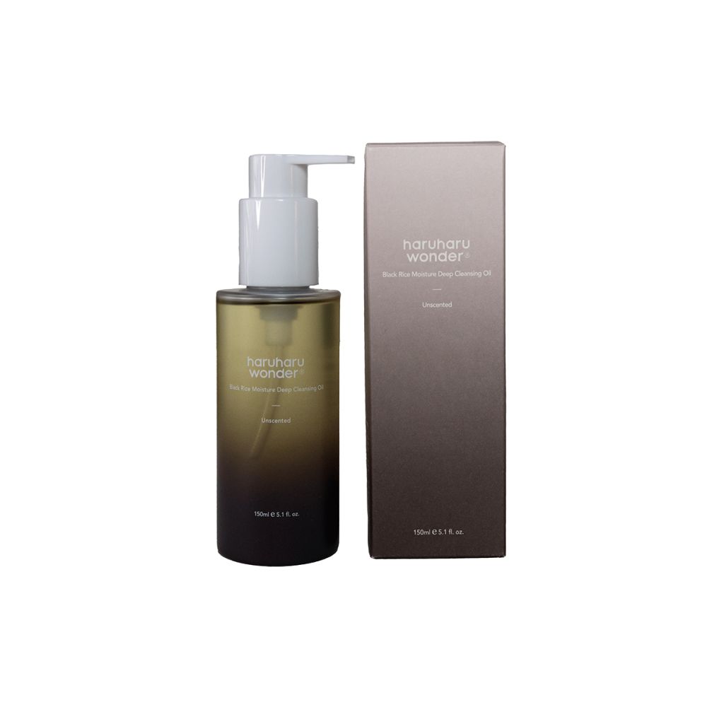 Haruharu Wonder Black Rice Moisture Deep Cleansing Oil