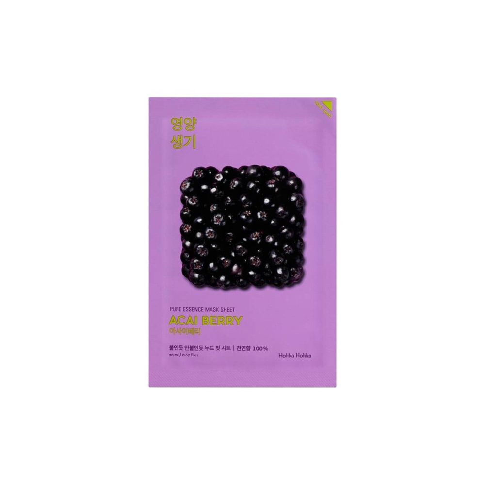 Holika Holika Pure Essence Mask Sheet Acai Berry