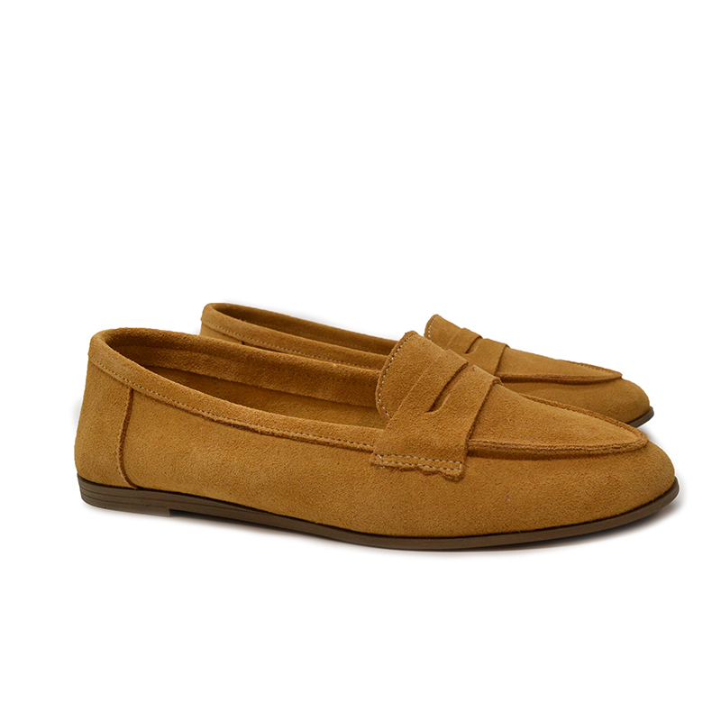 HAWKINS LOAFER 620002-F MUSTARD SUEDE