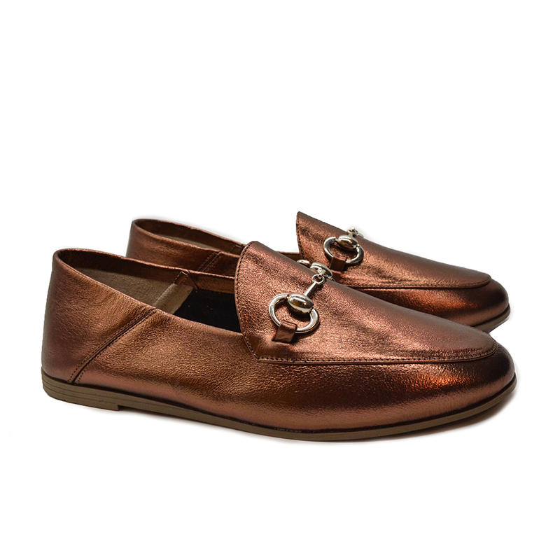 HAWKINS LOAFER 620003-F METAL COPPER