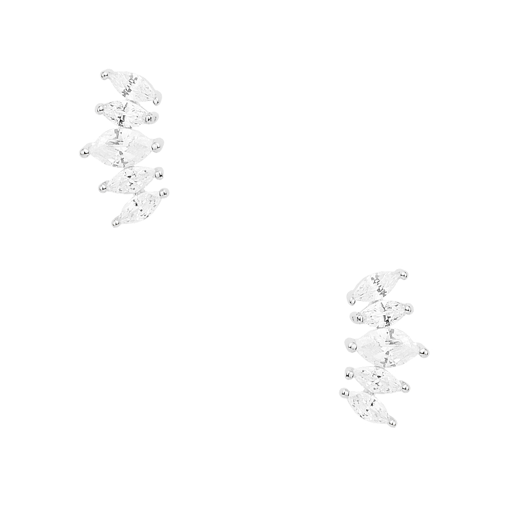 Σκουλαρίκια Iris Ear Cuff από ασήμι 925°