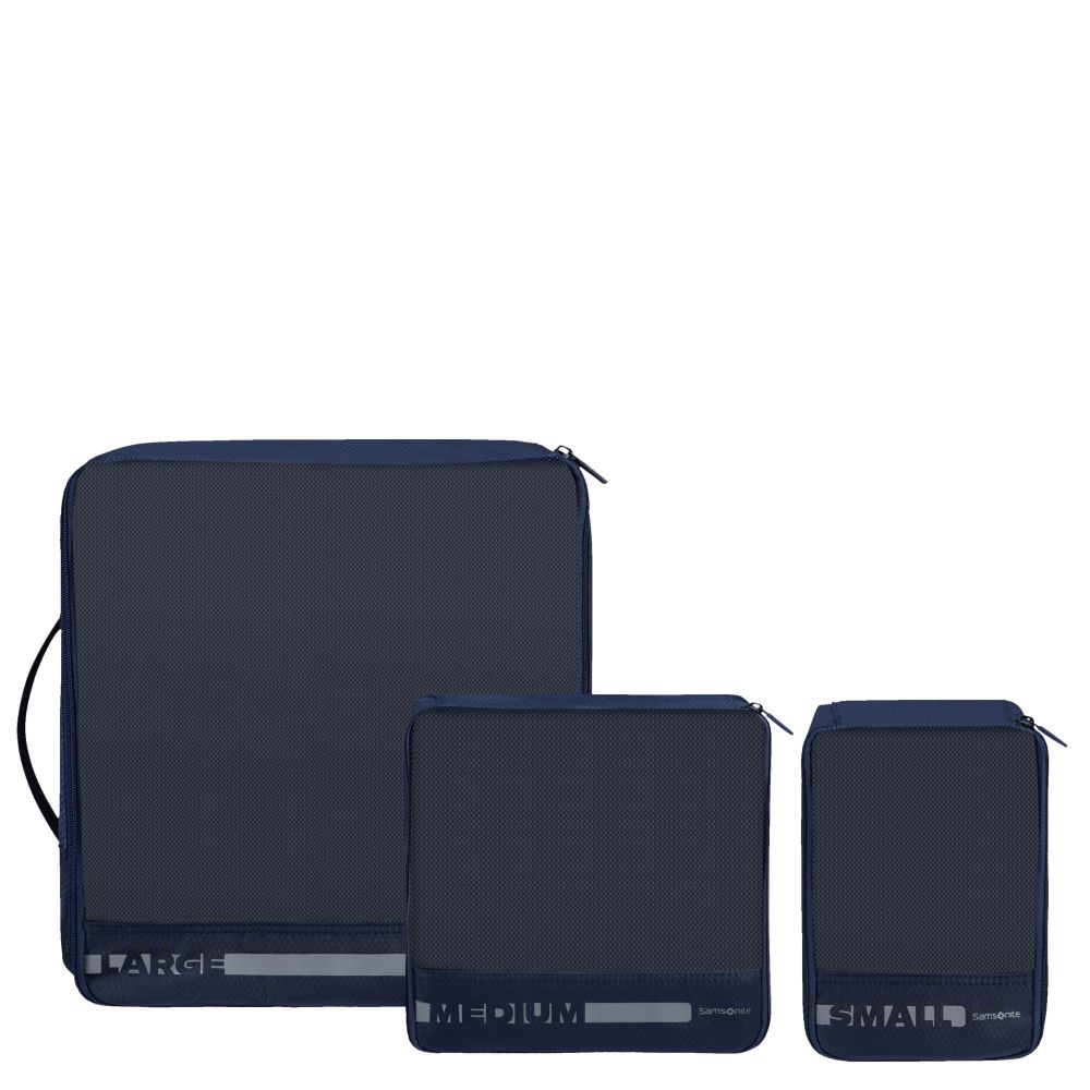 Κύβοι Οργάνωσης Ρούχων 3τμχ Samsonite Set of 3 packing cubes 146885-1596 Blue