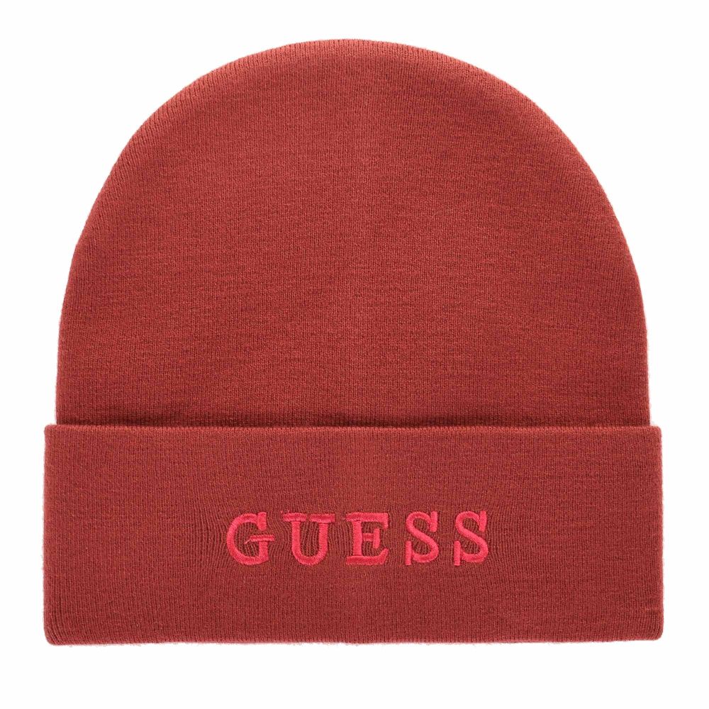 Σκουφάκι Guess AW9251WO01 Bordo