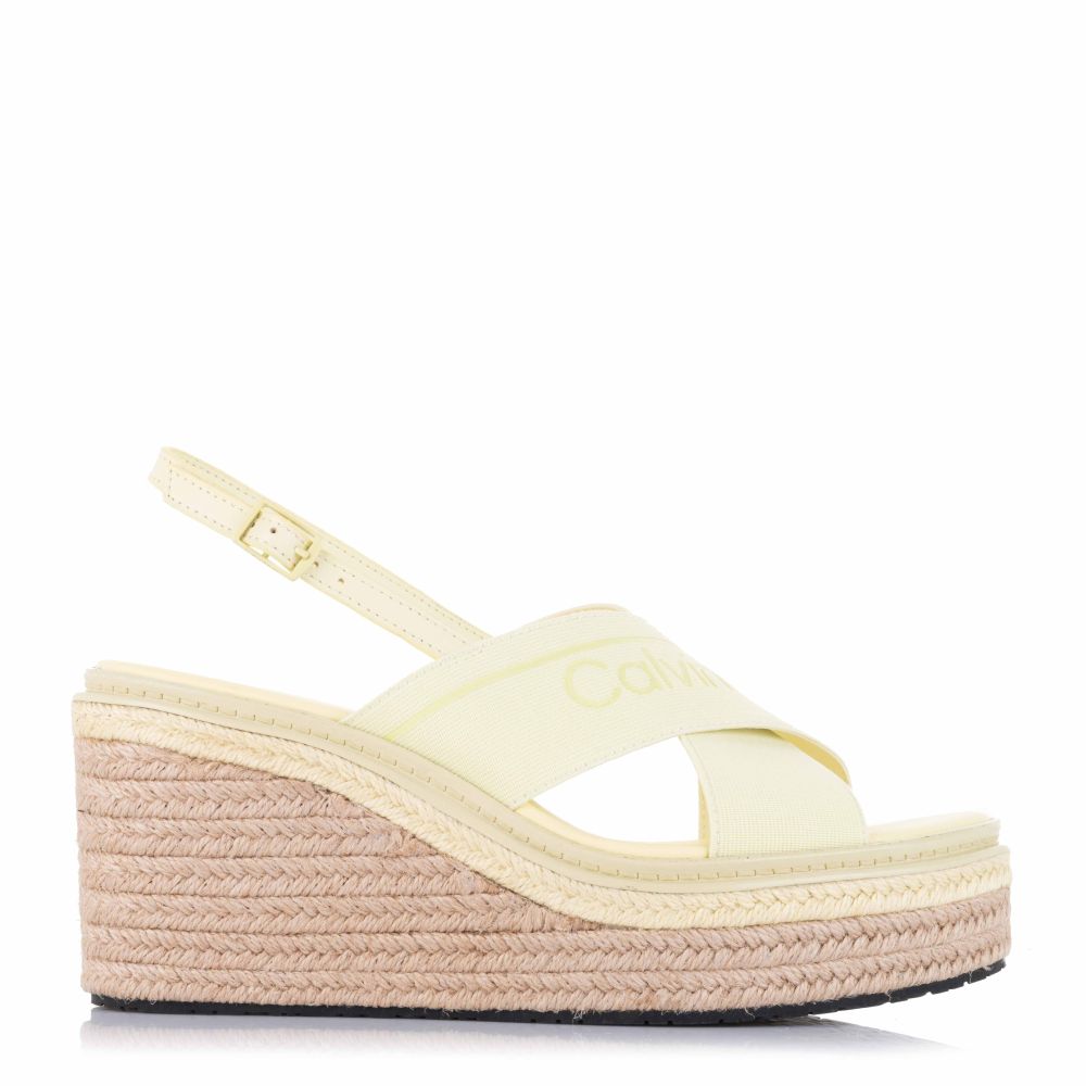 Εσπαντρίγιες Calvin Klein Wedge Sandal 50 He HW0HW01965 ZCW