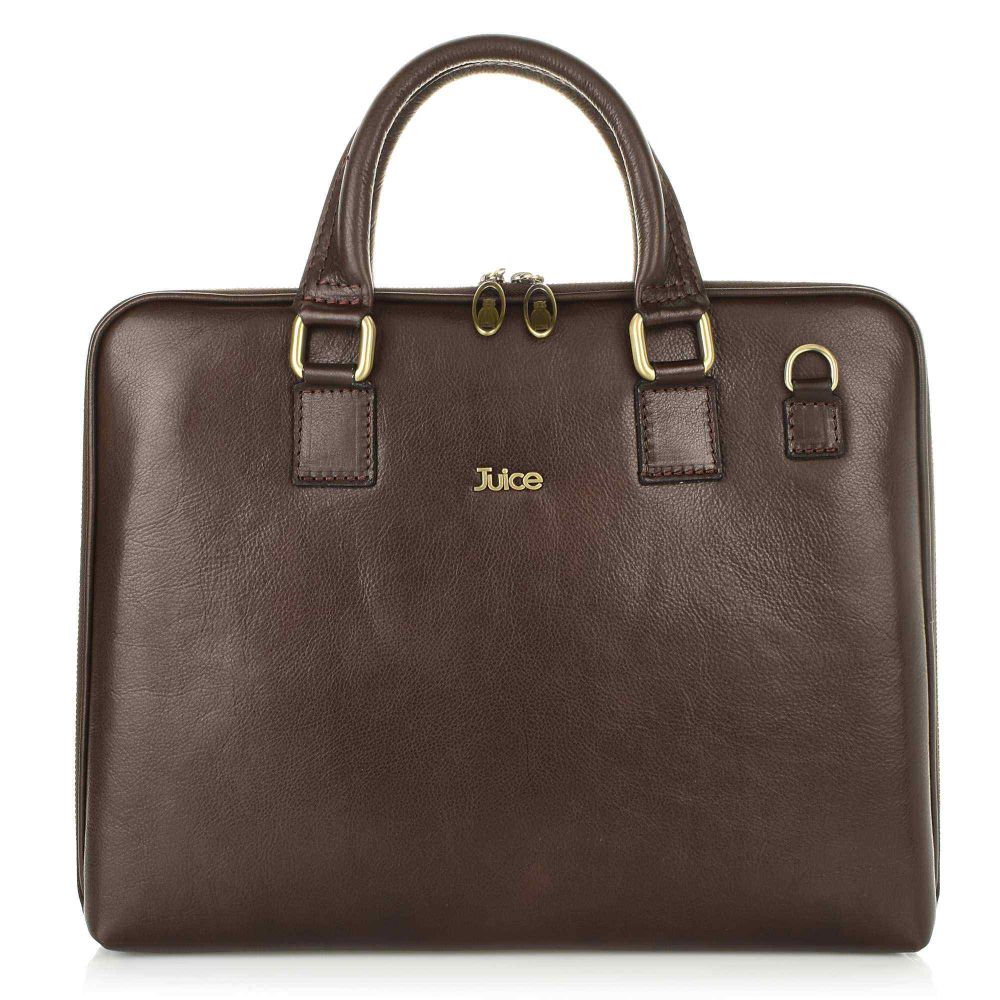 Δερμάτινος Χαρτοφύλακας Brandbags Collection 112108 Brown