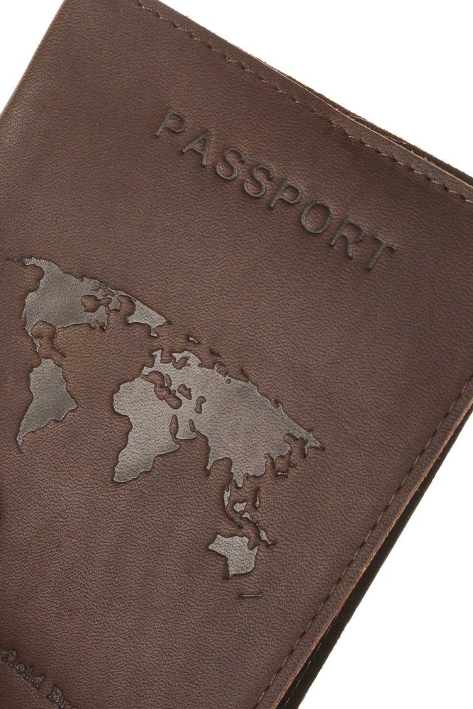 Δερμάτινη Θήκη Διαβατηρίου The Chesterfield Brand Passport Case C08.0488 01 Brown