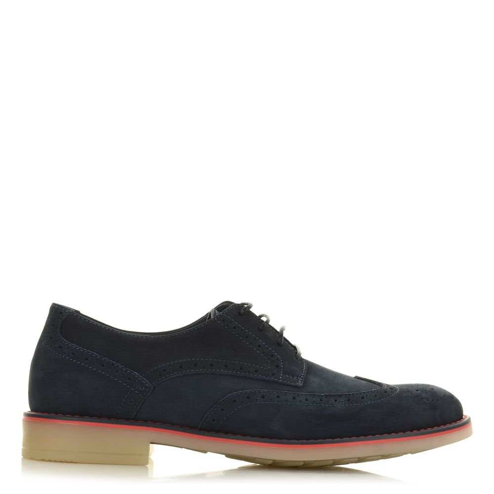 Δερμάτινα Oxford Modis 1004-3 Blue