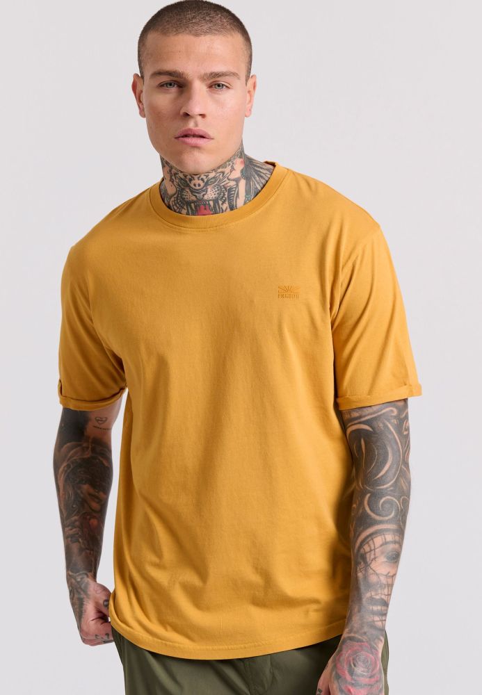 Relaxed fit garment dyed t-shirt