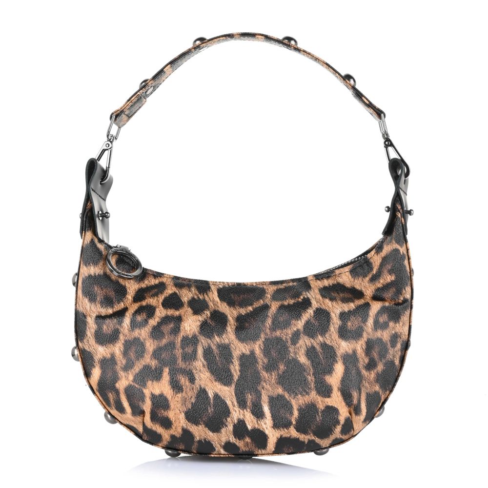 Τσάντα ώμου Christina Malle Halfmoon Bag Animal Print