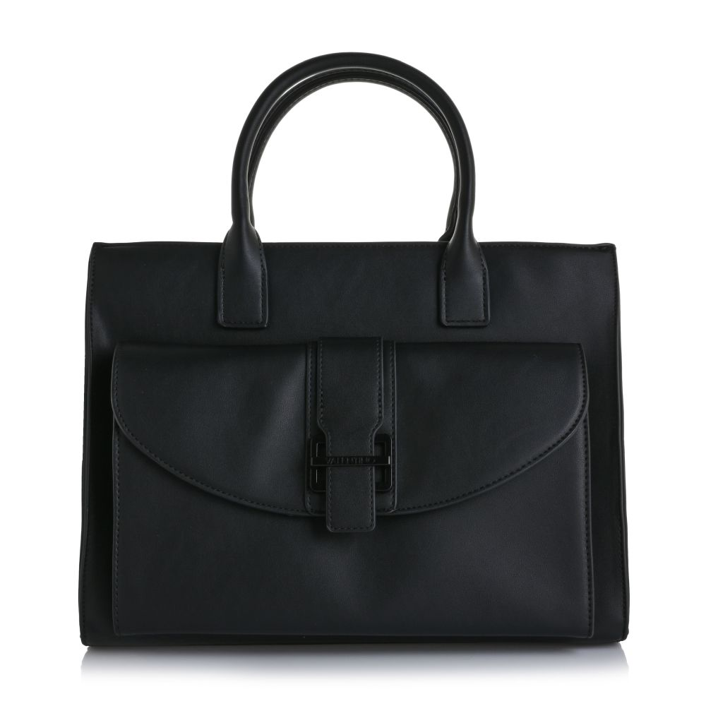 Tote Τσάντα Valentino VBS8AB04 Dejavu 001 Nero