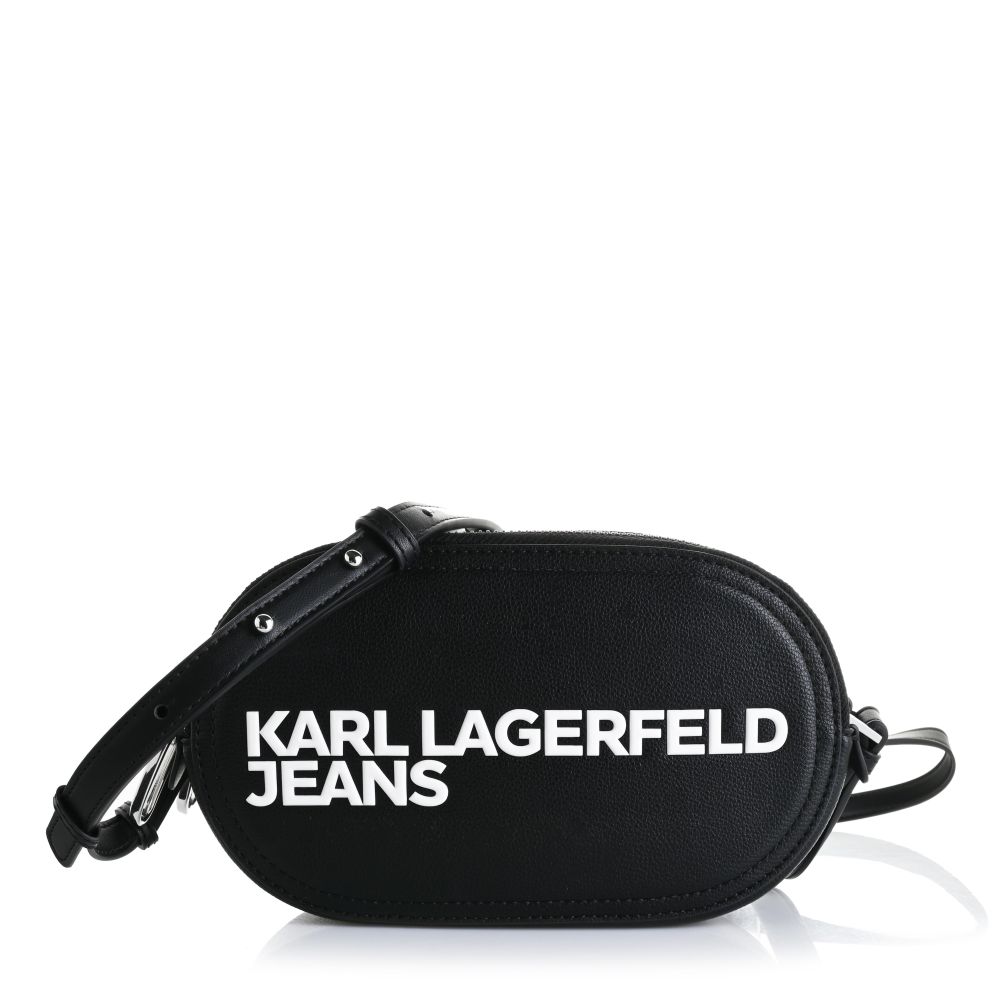 Τσαντάκι Ώμου-Χιαστί Karl Lagerfeld Jeans Essential Logo 245J3010 J101 Black