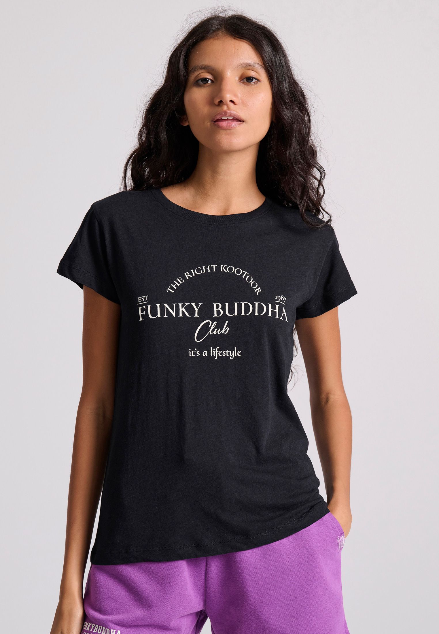 Γυναικείο t-shirt με Funky Buddha τύπωμα