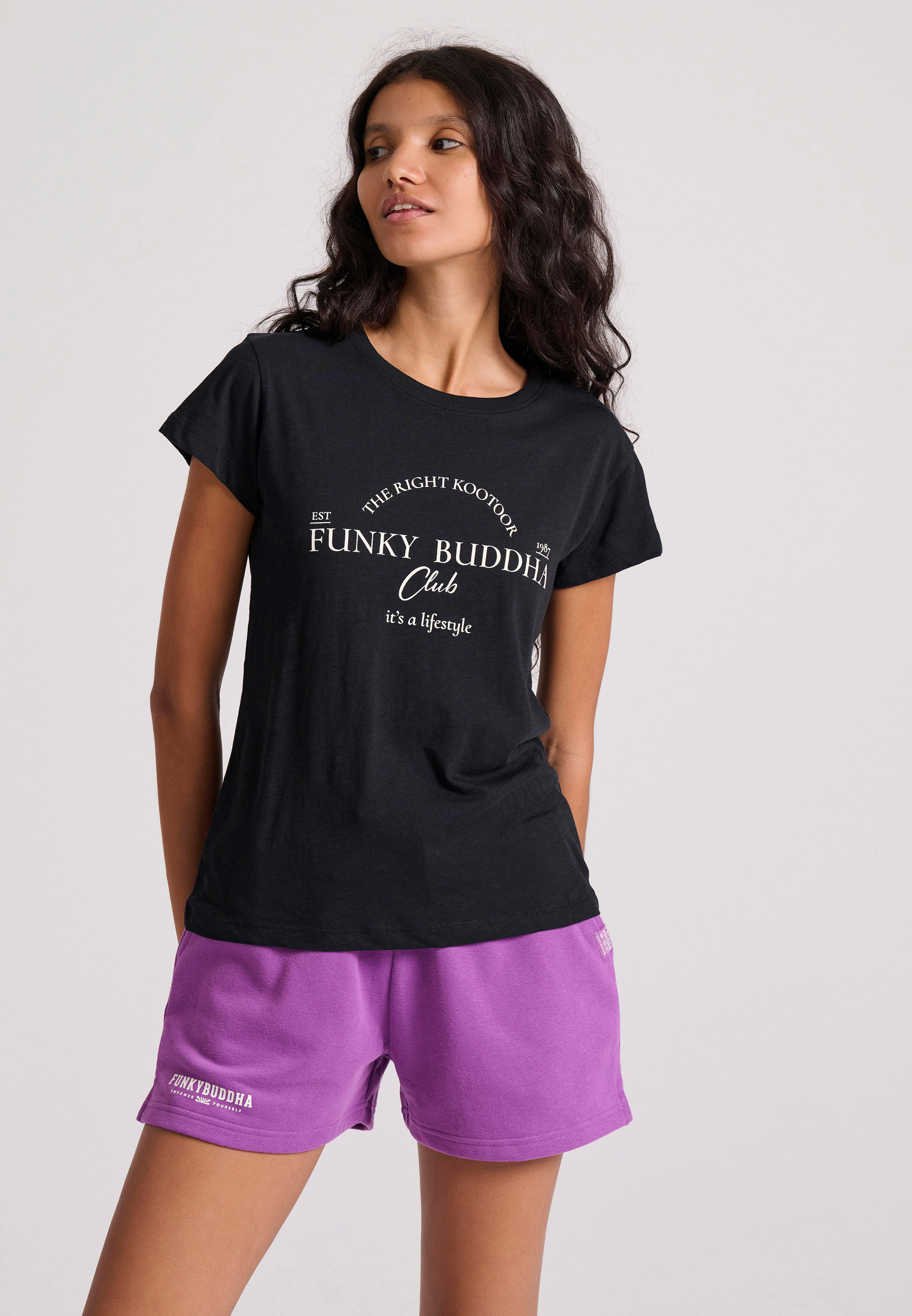 Γυναικείο t-shirt με Funky Buddha τύπωμα