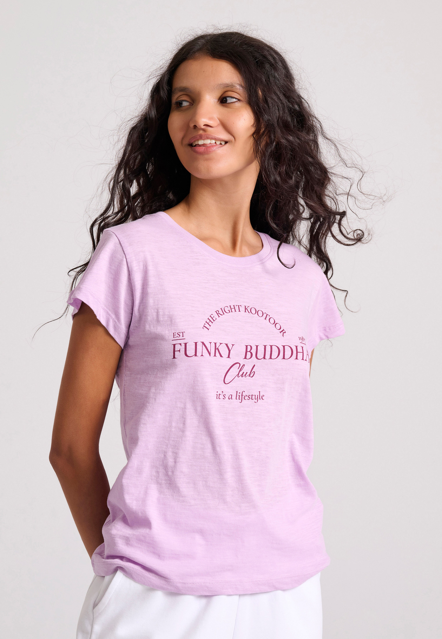 Γυναικείο t-shirt με Funky Buddha τύπωμα