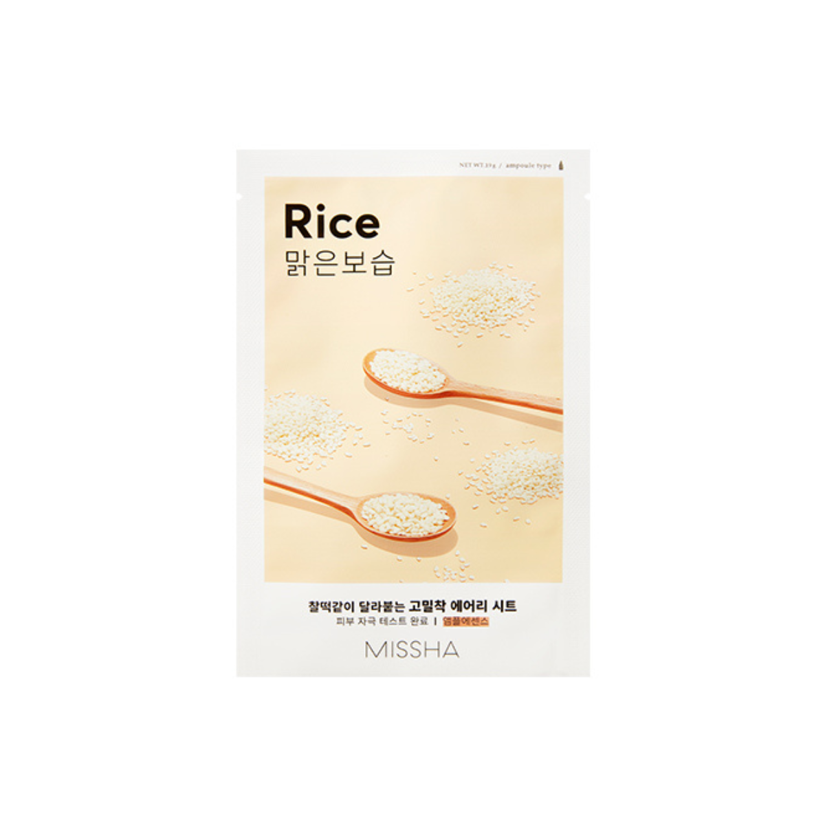 Missha Airy Fit Sheet Mask (Rice)