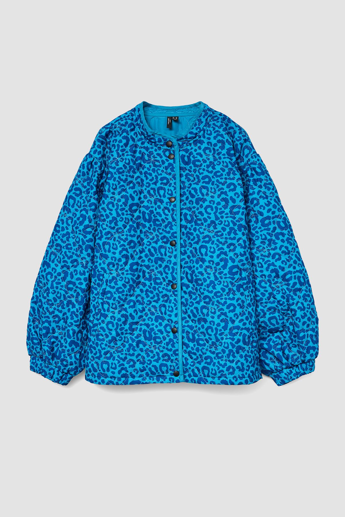 Καπιτονέ bomber τζάκετ animal print VERO MODA