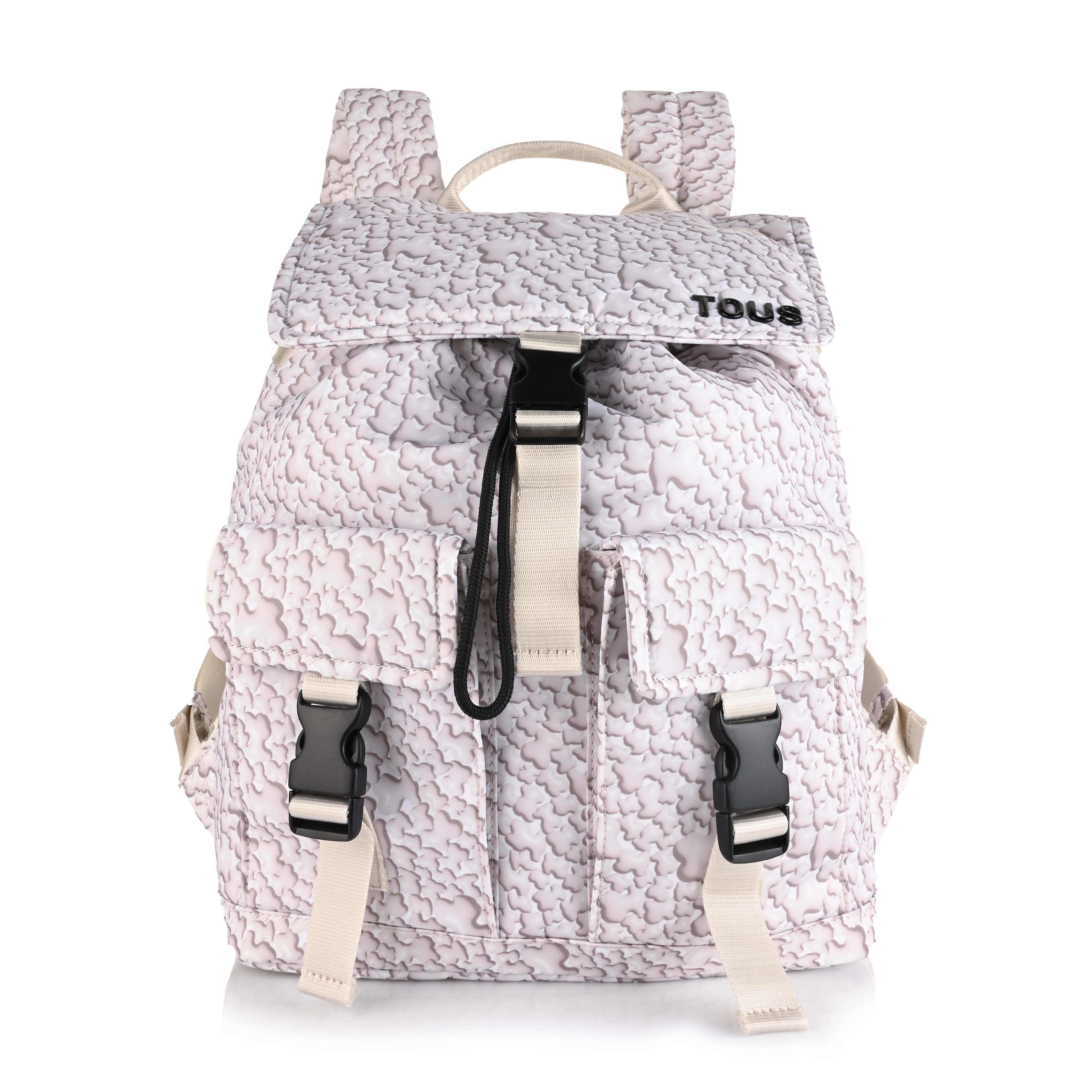 Σακίδιο Πλάτης Tous Mochila M. Kaos Mini Puffy Soft 20021302 01 Blanco