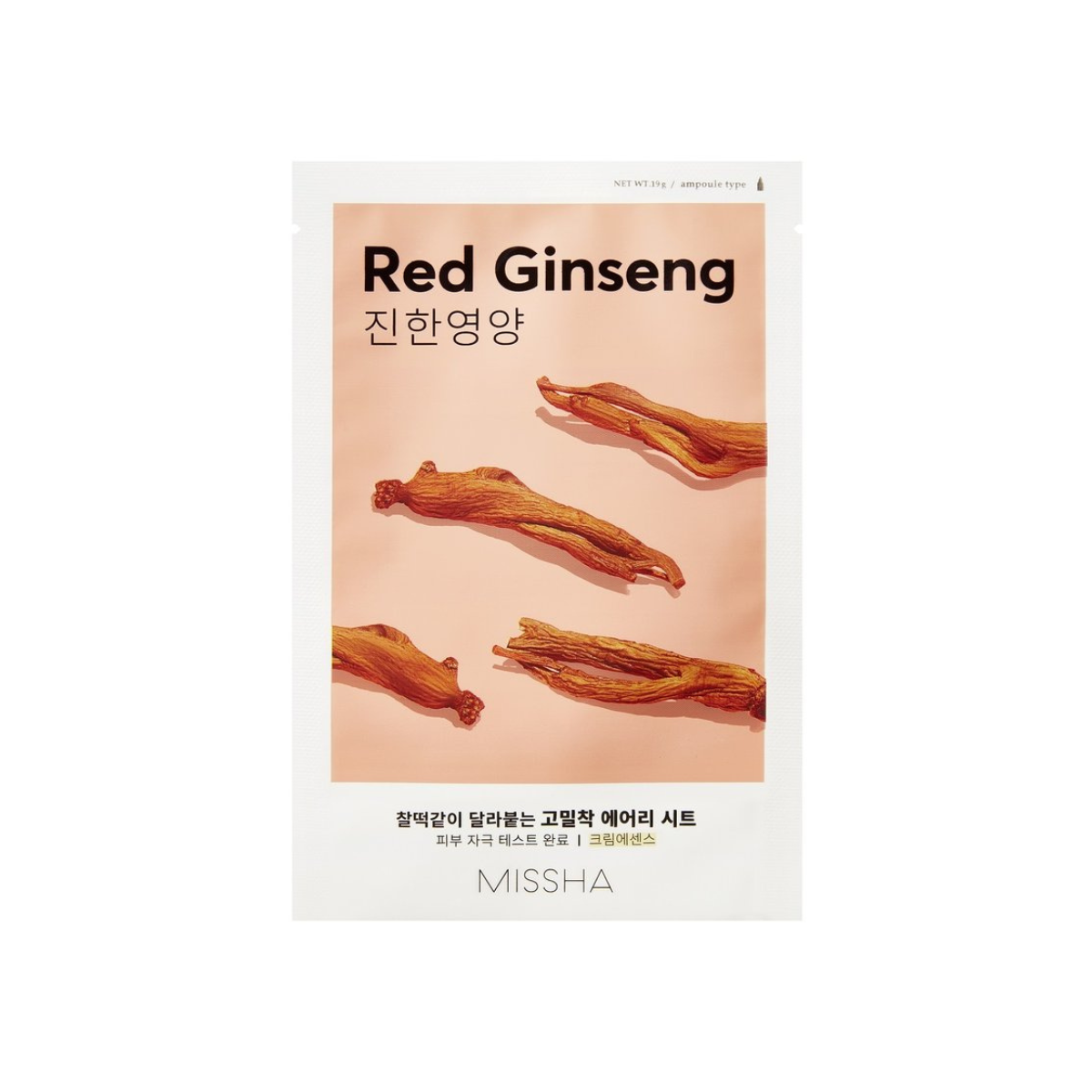 Missha Airy Fit Sheet Mask (Red Ginseng)