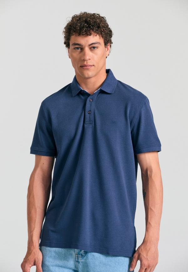 Essential polo μπλούζα με κέντημα Garage 55.
