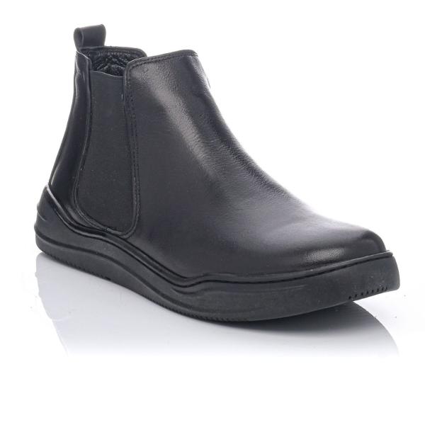 Γυναικείο ανατομικό δερμάτινο μποτάκι Safe Step PH4904