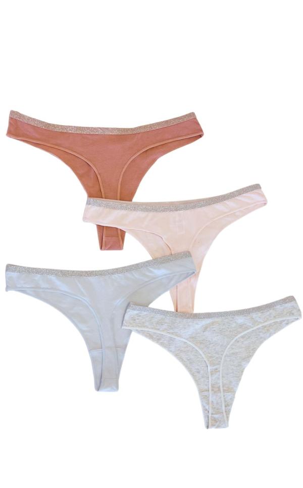 Βαμβακερό String Sparkle - Λευκό - LC81108-Λευκό-L